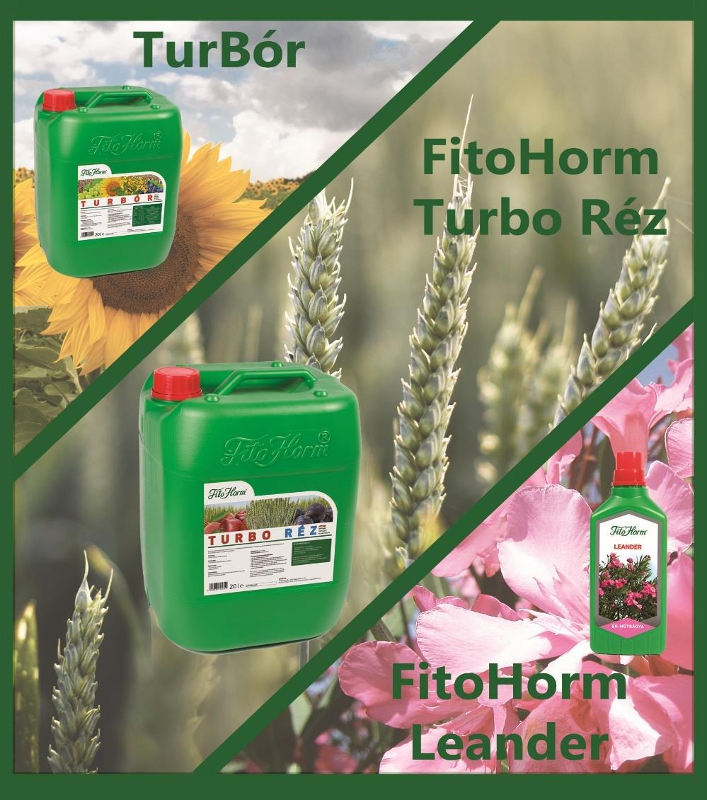 Újdonságok 2017 - FitoHorm Turbo Réz EXTRA magas réztartalom 8% - TurBór Bór
