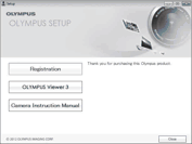 A számítógépes szoftver telepítése Az OLYMPUS Viewer 3 szoftverrel felvételeket importálhat a számítógépére, majd megtekintheti, szerkesztheti és kezelheti a fényképezőgépével készített fényképeket