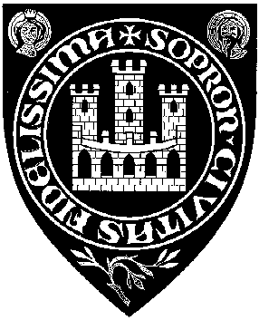 Sopron Megyei Jogú Város Önkormányzata (9400 Sopron, Fő tér 1.) Ügyiratszám: 58663-12 / 2009.