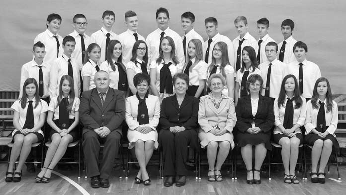 Végzõseink a 2012/2013-as tanvében 8. évfolyamon 8. a osztály Osztályfőnök Nagy Ildikó Béki Tamás II.