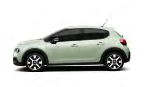 KAROSSZÉRIASZÍNEK Az ÚJ CITROËN C3 egy- vagy kétszínű fényezéssel kérhető. AIRBUMP -SZÍNEK Az ÚJ CITROËN C3 Airbump védőelemekkel vagy anélkül is rendelhető.