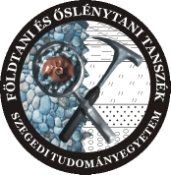 SZEGEDI TUDOMÁNYEGYETEM, FÖLDTUDOMÁNYI DOKTORI ISKOLA 2011.