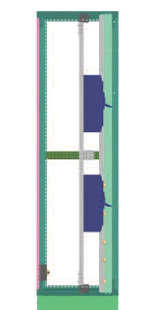 Alkalmazások XVTL-BP-F és XVTL-BP-W beépítőkészletekkel Az adapterek lehetővé teszik, hogy az XVTL szekrényeket úgy lehessen használni, mint az Xboard+ falon kívüli vagy álló elosztókat Minden