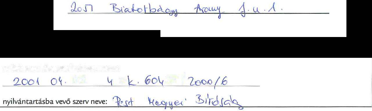 NYILATKOZAT A BIATORBÁGYON MÚKÖDÓ TÁRSADALMI SZERVEZETEK 2011 ÉVI TÁMOGATÁSÁRA kifrt páyázaton a közpénzekbő nyújtott támogatások átáthatóságáró szóó 2007 évi CLXXXI törvény 14 -a aapján Kéük,