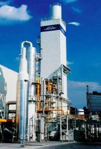 6. ábra: Dunaújvárosi levegőszétválasztó üzem Kazincbarcika: Kazincbarcikán a BorsodChem területén található három HYCO (Hydrogen and Carbon Oxide) üzem,