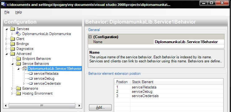 using System.IdentityModel.Selectors; using System.IdentityModel.Tokens; namespace DiplomamunkaLib public class MyValidator: UserNamePasswordValidator public override void Validate(string username, string password) if(!