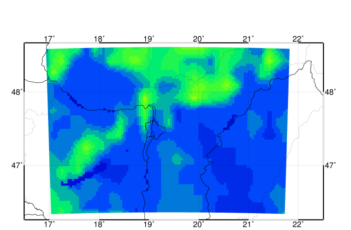 Felszíni adatbázisok Április Július Október Levélfelületi index mezők frissítése: 2000. 01. 01. 2015. 12.