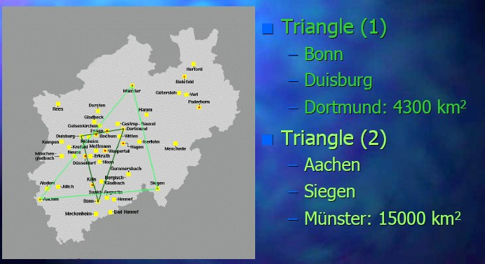 Kapcsolatok III: Észak-Rajna Vesztfália, Németország Kb 100 iskola vesz részt a Skyview nevű projektben (cél, mint HiSPARC) Kapcsolat a CERN-nel (TOTEM kísérlet vezetése) és a Karlsruhe-i