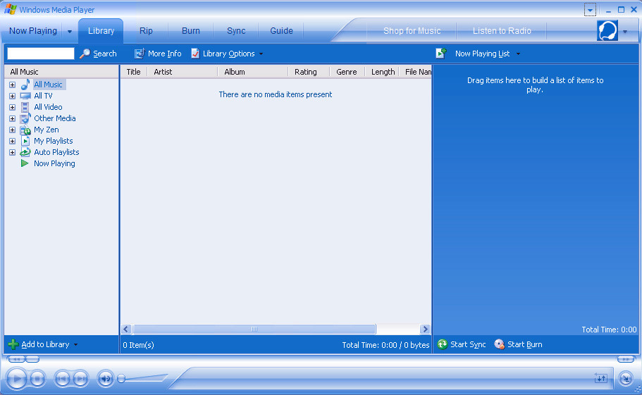 Zeneszámok hozzáadása a Windows Media Player könyvtárhoz Olyan zeneszámok, amelyek már a számítógépén vannak 1 Indítsa el a Windows Media