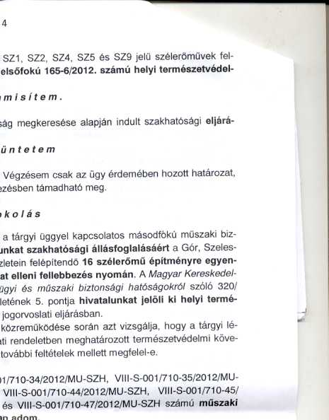 A Magyar Kereskede/- mi Engede/yezesi Hivata/r6/ es a tero/eti meresogyi es moszaki biztonsagi hat6sagokr6/ szolo 320/ /2010. (XII. 27.) Korm. rendelet 3. szamu mellekletenek 5.