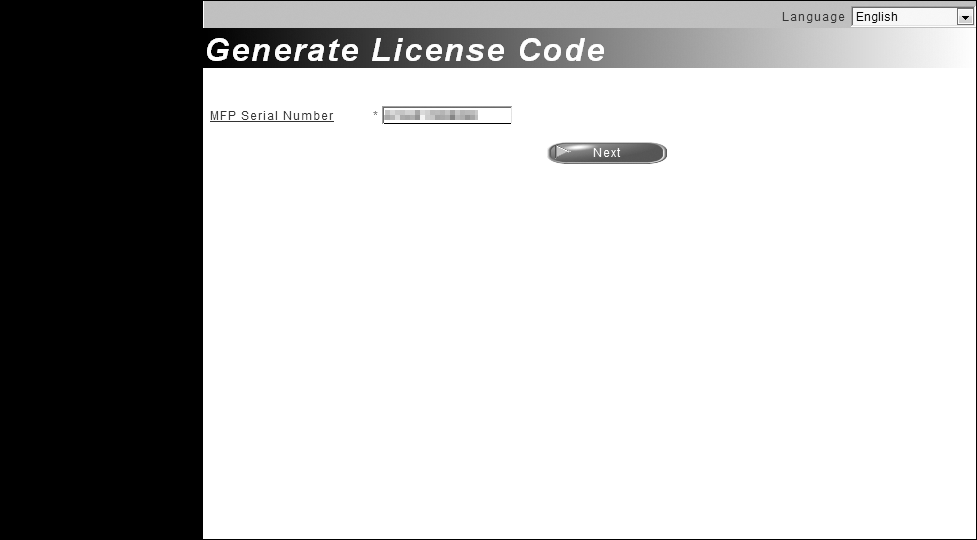 4.2 A webböngésző funkció használata 4 Nyissa meg a Licenckezelő kiszolgáló (LMS) weboldalát.