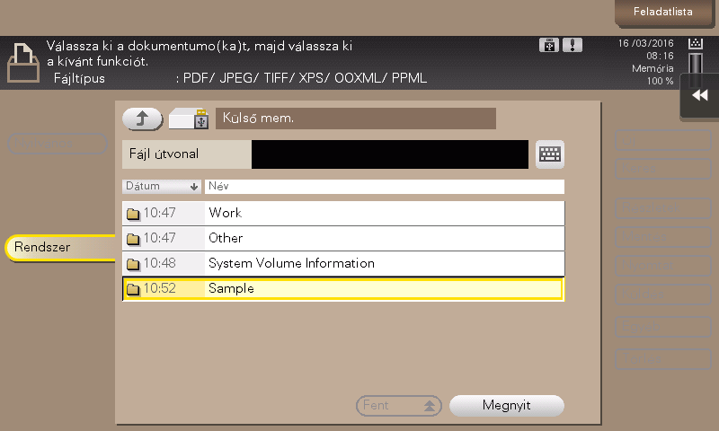 USB-memória használata 3.