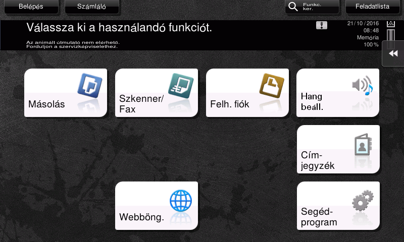 A webböngésző funkció használata 4.2 4 6 Válassza az [Igen] lehetőséget, majd koppintson az [OK] gombra. A készülék automatikusan újraindul. A böngészőprogram indítása % Koppintson a [Webböng.