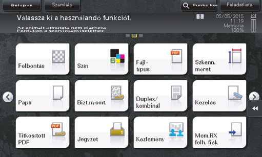 Ezen felül, beállíthatja a kedvenc háttérmintázatát is.