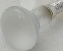 Egyéb fényforrások VIÁGÍTÁSTECNIKA Reflektorlámpák =100 g 0 mg TR-R50-E14-25-F
