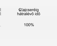 106 Műszerek és kezelőszervek A hátralévő olajélettartam menü jelenik meg a vezetői információs központban 3 115. Az Alapszintű kijelző esetében, válassza ki a Beáll.