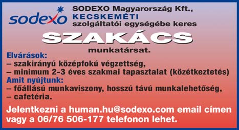 Érdeklődni: Seres Anett 30/417-2504 ÜVEGEZÉSSEL foglalkozó kecskeméti vállalkozás, szakmunkás munkatársat ÁLLÁST KÍNÁL GYÁLI