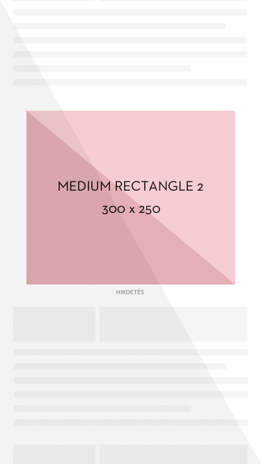 RECTANGLE ATF 300x250 px Az oldalon a bevezetőkép utáni