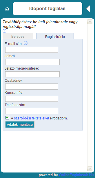 3. Aktivált regisztrációt követően a megadott e-mail címmel és jelszóval már bejelentkezhet a www.fovarositorvenyszek.hu honlapról az Ügyvédnap menüpontból a foglalási rendszerbe. (3. ábra) 4.