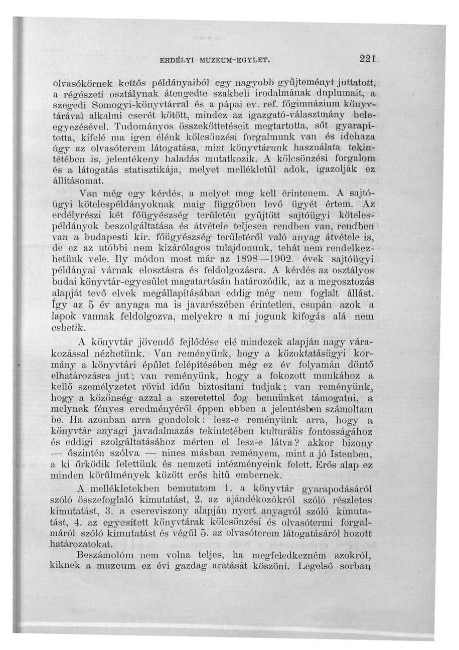 ERDÉLYI MÚZEUM-EGYLET.