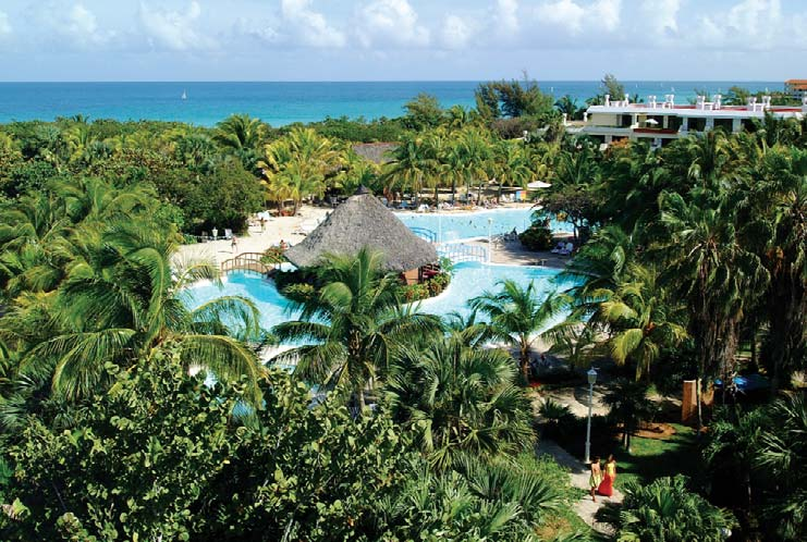 Hotel Sol Palmeras Szálloda: a négycsillagos komp lexum a fél sziget közepén, közvetlenül a ho mo kos tenger parton, dús pálma ligettel