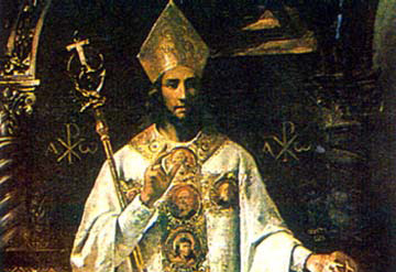 Szent Félix vértanú sírját vették körül január 14-én, amikor nagy tömeg gyűlt össze a vértanú ünneplésére. Paulinus már ekkor, pogányként Szent Félixnek ajánlotta életét.