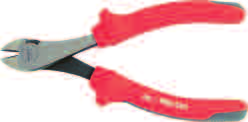 oldalcsípõfogók 1000V AC VDC/IEC 900 DIN EN 60900 / KEN-558 160mm (6 3/ 8 ) 157g -5020K 5550 205mm (8 ) 221g -5040K 5720 205mm (8 )* 212g -5060K 5840 Szigetelt egyetemes fogók KETTÕS ANYAGÚ MARKOLAT