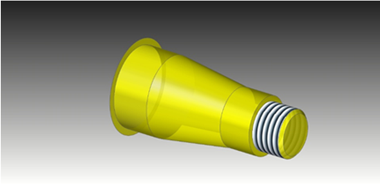 MÓDSZER Feltételezve, hogy az alkatrészek már rendelkeznek 3D CAD modellel, annak a vizsgált felületéhez képest bármilyen bonyolult geometria esetén könnyen létre tudunk hozni egy ún.
