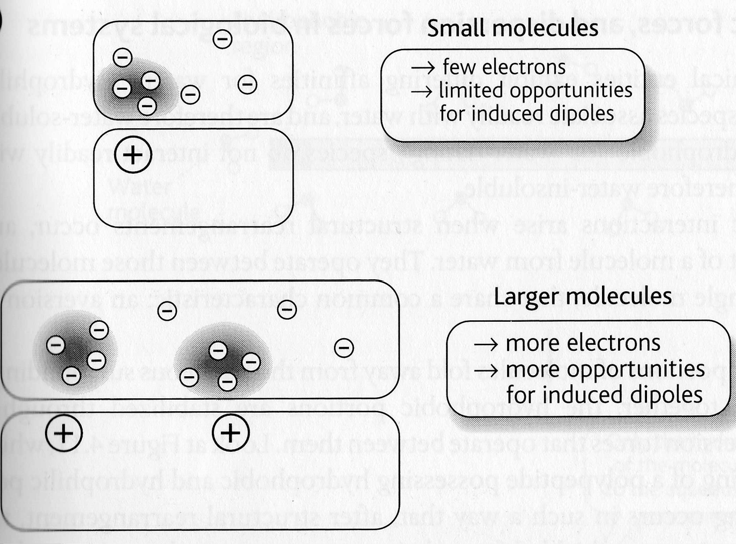 molekuláknál részecskéknél a molekulákból
