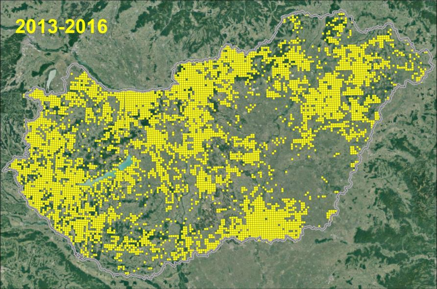 Erdei és vizes élőhelyek madarainak országos monitoringjának eredményei 23 faj felmérési protokollja integrálva országos monitoring programokba (RTM, MMM, RMM, MAP) Felmérések 16 jelölő élőhelyhez