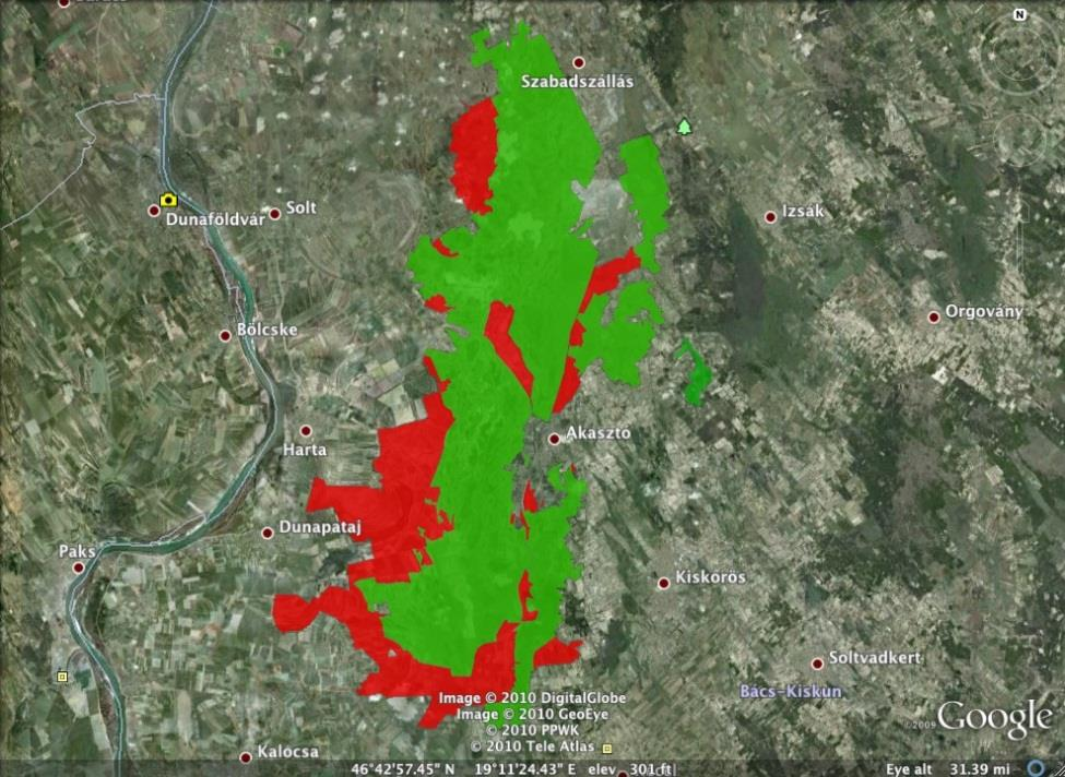 az őrjegi turjánvidék HUKN20009 Felső-kiskunsági szikes tavak és Miklapuszta