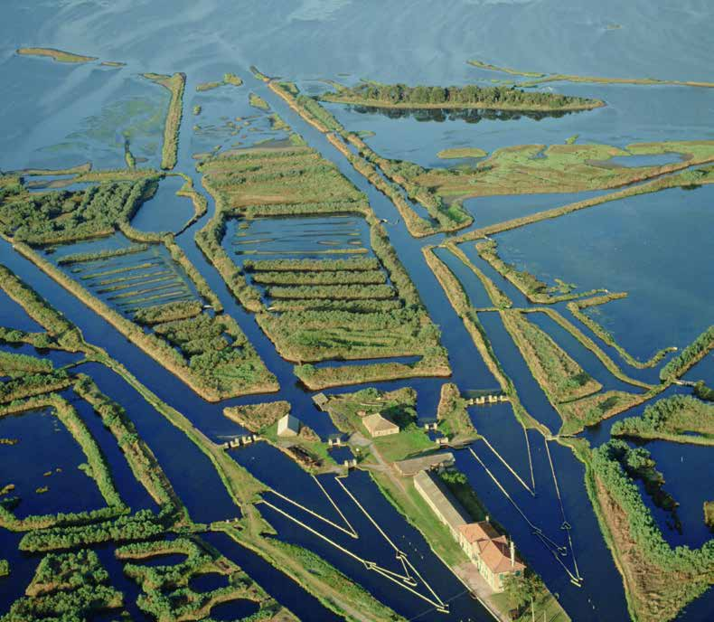 Po Delta Park Riviera Oasi en natuur, het Podeltapark De Podelta is natuurpark sinds 1988 en sinds 1999