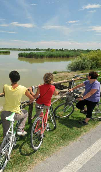 Erfgoed om jaloers op te zijn Comacchio en de Podelta zijn in de zomer van 2015 onderscheiden met het keurmerk MAB Unesco - Man and the Biosphere.