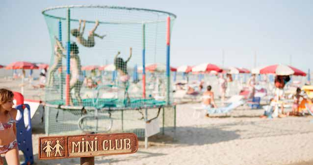 7 tengeri strandközpont - Comacchio lídói (Lido di Volano, Lido delle Nazioni, Lido di Pomposa, Lido degli Scacchi, Porto Garibaldi, Lido degli