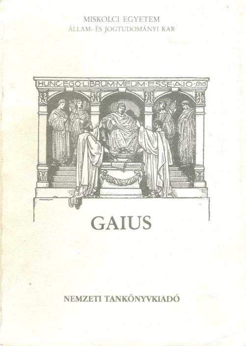 Ajánlott olvasmányok (2) Gaius