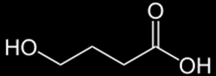 Hidroxikarbonsavak γ-hidroxi karbonsavak -Gamma-hidroxivajsav (GHB, Gina)