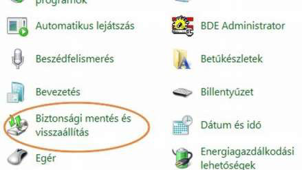 IMAGE KÉSZÍTÉSE ÉS VISSZAÁLLÍTÁSA A WINDOWS 7 BIZTONSÁGI MENTÉS ÉS VISSZAÁLLÍTÁS NEV PROGRAMJÁVAL 1.