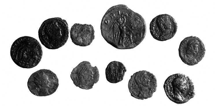 6. kép: Kr. u. 2-4. századi római érmek Fig.