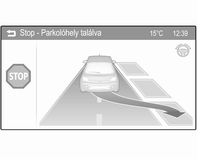 Ha a vezető nem állítja meg a gépjárművet a javasolt parkolóhelytől párhuzamos parkolóhely esetén 10 méteren vagy merőleges parkolóhely esetén 6 méteren belül, a rendszer