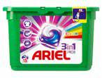 ariel MOSÓSZER Mosógél kapszula Color&Style 15 db, 87 /db, Folyékony mosószer Color 20 mosás 1,3 l, 999 /l, Mosópor Color 20 mosás 1,5 kg, 866 /kg Orbico Hungary Kft.