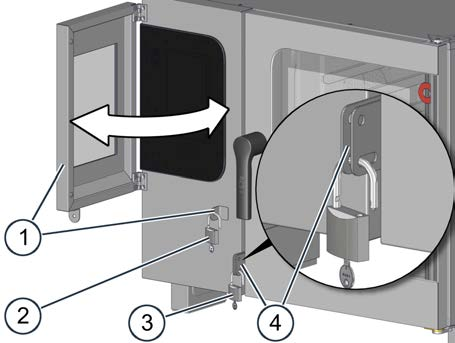 2 Szerkezet és működés Tétel Megnevezés Működés 6 Kezelőpanel A készülék kezelésére szolgál Antibakteriális ("HygienicCare") 7 Elszívólemez A hő egyenletes eloszlatására szolgál a főzőtérben