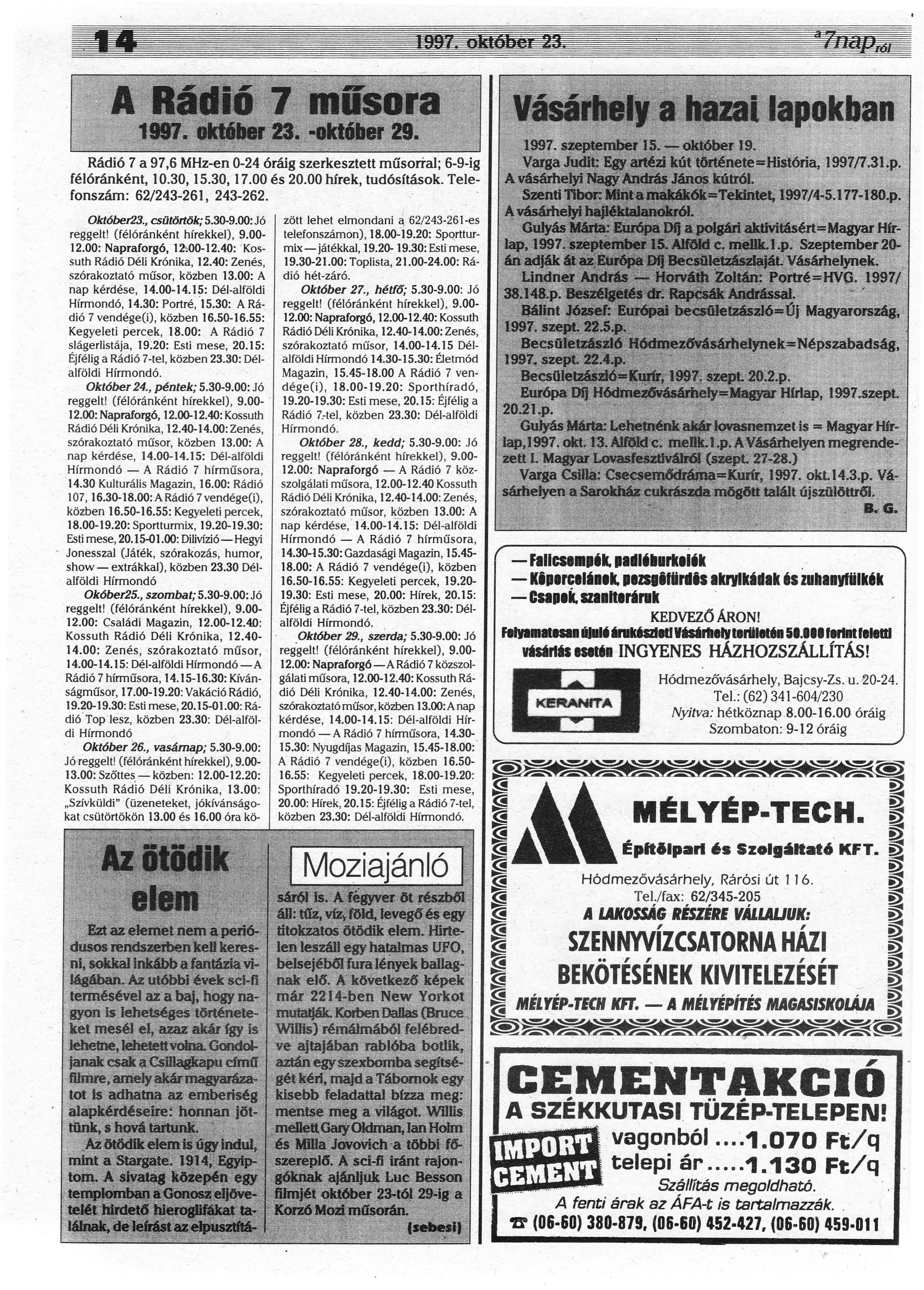100 ingyenes randevú a 60-as évek felett