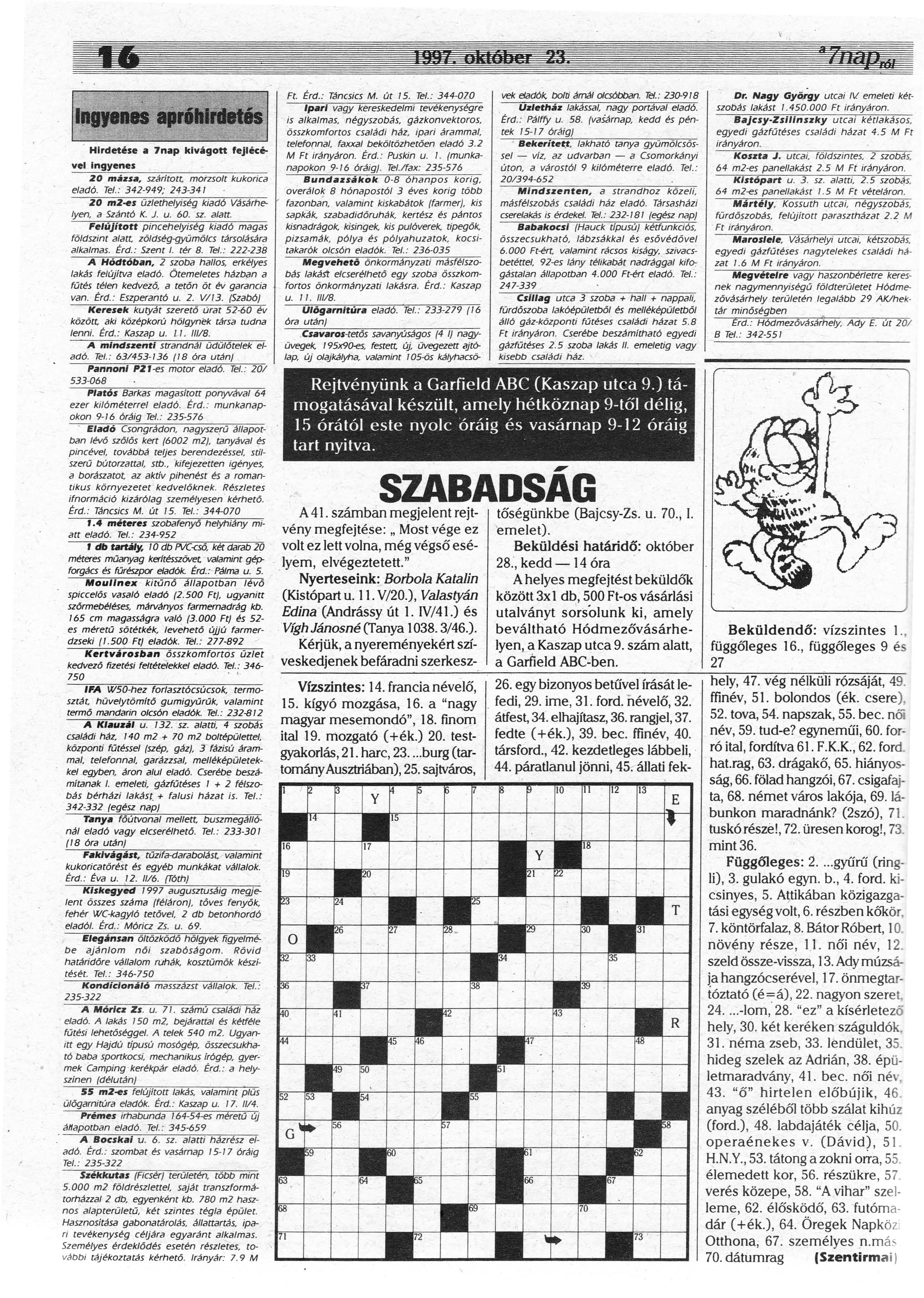 sebesség randevú 60 felett
