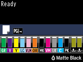 Alapműveletek Vastag papír betöltése és kiadása c Fontos: Ha a kiegészítő SpectroProofer telepítve van, akkor nem nyomtathat a hátulsó kézi adagolót használva.