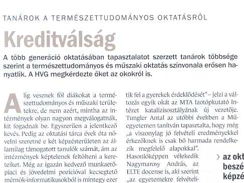 Itt hagytuk abba (2009) - Kreditválság??? reform??? Nem minden egyetem, főiskola kínál jó minőséget; igen sok helyen mind az oktatás, mind pedig a diploma értéktelen.