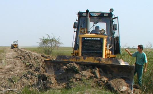 természeti értékek megőrzése A természetvédelmi kezelés infrastrukturális