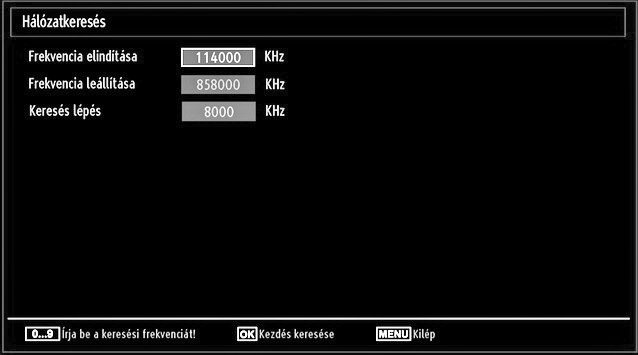 Az csak digitális, csak analóg TV és teljes keresés módok közül lhet választani. A beállítás után nyomja le a gombot a Teletext nyelv beállításához.