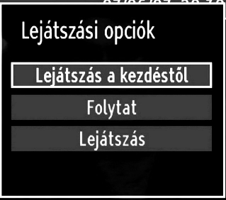 A felvett műsorok megtekintése A Médiakereső kiválasztásához a főmenüben használja a vagy, gombokat.