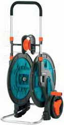 (1/2 ) 50 m 15 mm (5/8 ) 40 m 13 mm (1/2") 60 m 15 mm (5/8") 50 m 19 mm (3/4") 35 m 13 mm (1/2") 100 m 15 mm (5/8") 80 m 19 mm (3/4") 50 m Tömlővezetés Stabilitás Állítható magasságú tolókar Tolókar