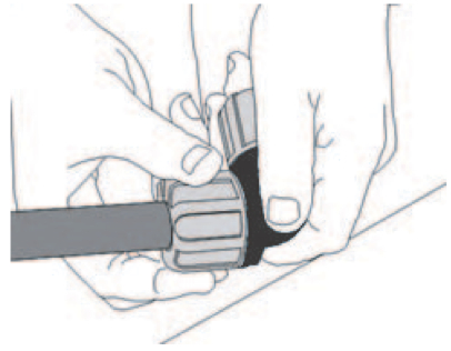általános esetben - mm-es átmérőkhöz megfelelő. nagyobb méretek esetén a kézi rögzítésen felül a rögzítő anyának kulccsal további fél fordulattal való meghúzása szükséges.